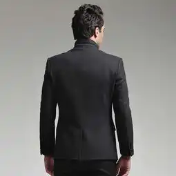 奔三奔四的男人,别整天运动装的,穿这样的中式西装更有男人味