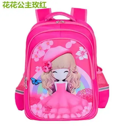 拖杆黑色4小男孩开门小公主小学生书包136年级612周岁男女皮面