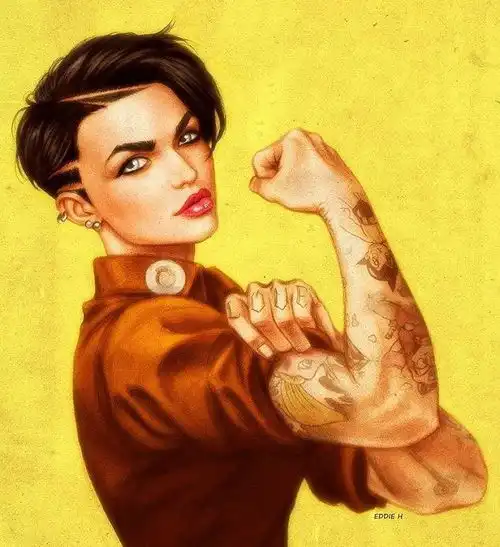 女人帅起来啊真没男人什么事了