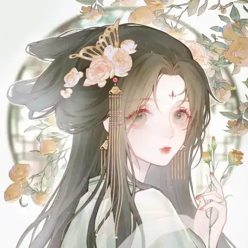 超精美古风动漫头像你是藏在云层里的月亮