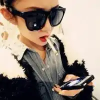 女生头像霸气墨镜