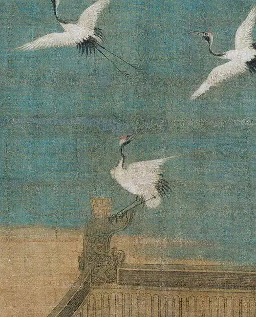 宋徽宗瑞鹤图国宝华光,御笔丹青