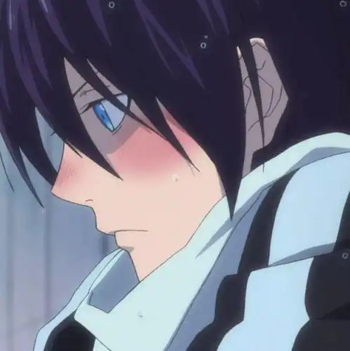 动漫头像攒了一天的思念,开口却成了晚安