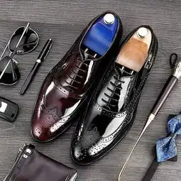 男士穿正装一定要选对皮鞋
