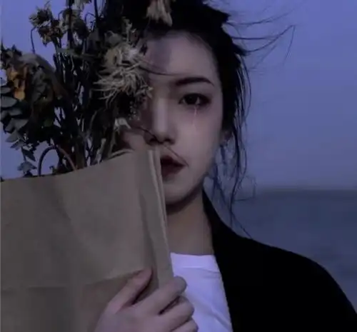 ins甜宠限量版女生头像浅笑容可掬