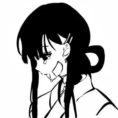 动漫女生头像,直立行走,不再当狗