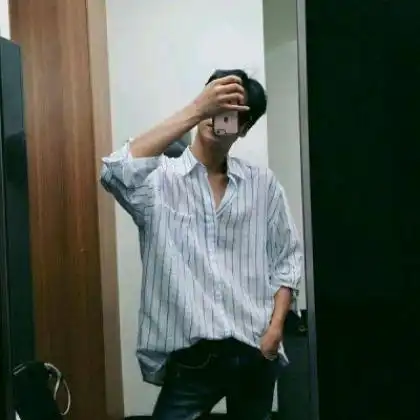 个性帅气暖男头像,全部都是时尚真人男生手机遮脸