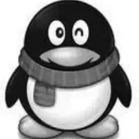 qq企鹅灰色头像