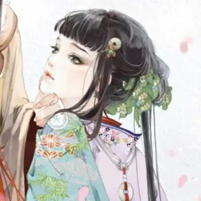 唐崎夜雨手绘唯美古风情侣头像情侣头像我要个性网