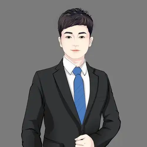 换个新头像换个风格吧,适合中年大叔的简约风真人手绘漫画头像