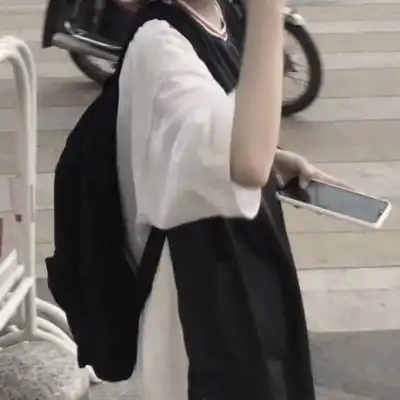 只有身子没有头的头像清纯女生真人半个身子的头像