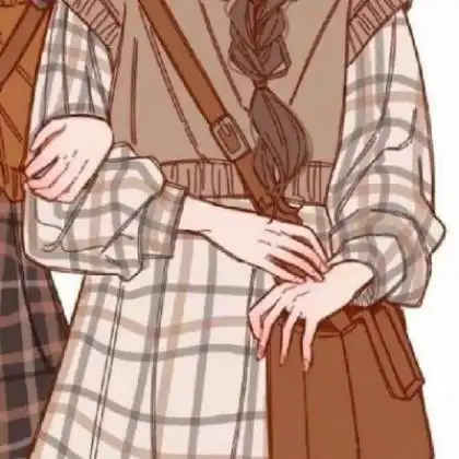 动漫闺蜜头像二人,地狱天堂皆在人间好姐妹不在乎了