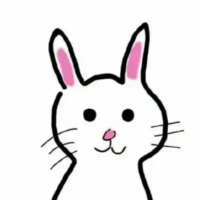 卡通兔子头像呆萌兔子图片萌萌哒