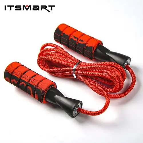 健身减肥器材运动女性燃脂跳绳男成人专用小学生专业中考钢丝负重