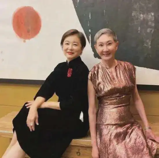 施南生不仅衣品很好,人也是越老越优雅,越老松弛感越好