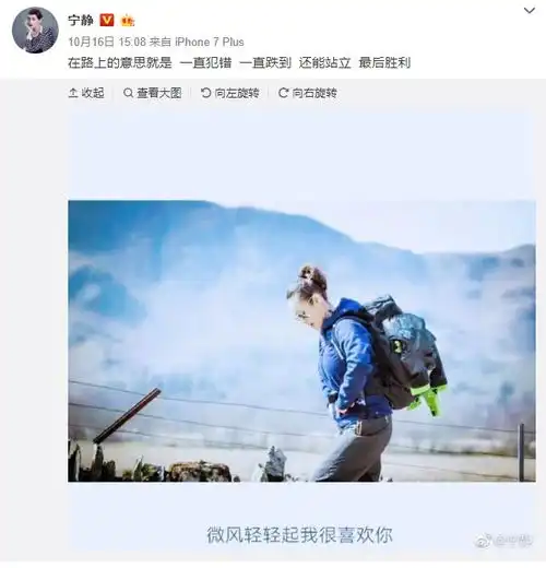 宁静小腹凸起被说怀孕一周,网友照片咋那么尴尬