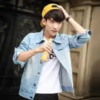 男生头像牛仔外套阳光可爱微信头像图片大全