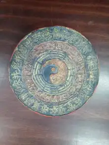 道家印符章镇纸双面印,朱砂沁入了木章中,颜色非常漂亮,包浆浑厚自然无论研究收藏还是镇宅辟邪送礼都非常合适022