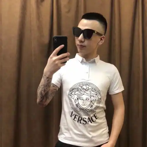 精神小伙上衣男夏季快手网红人苏6同款短袖男社会小伙衣服修身潮