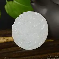 天然玉石麒麟招财进宝吊坠挂件