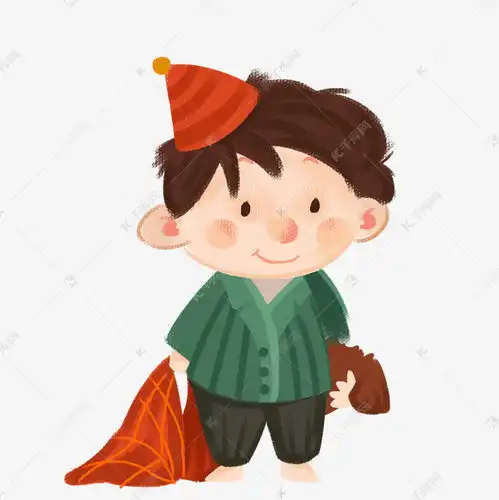 卡通可爱的小男孩素材图片免费下载千库网