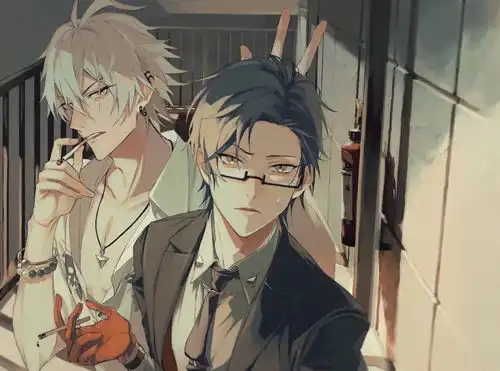 插画壁纸我氪爆帅哥身材比例好绝画风好看二次元动漫男生