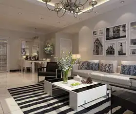 现代简约三居室123.7平米13万紫晶悦城装修案例北京房天下家居装修网