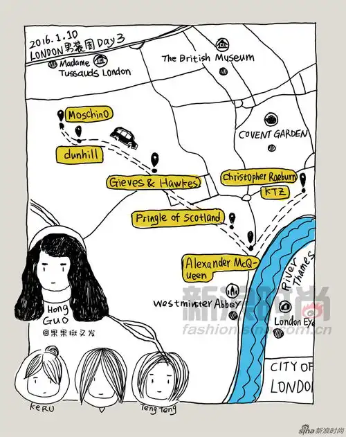 男装周日记二次元看秀手绘伦敦男装周day3