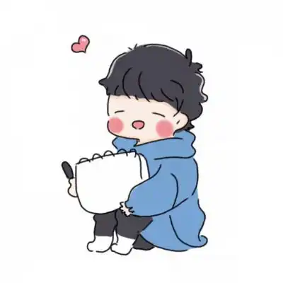 情侣头像卡通呆萌一对2020呆萌系列2020最新版卡通头像