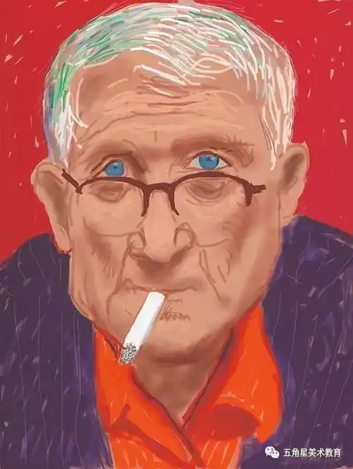 大卫霍克尼丨多变的艺术探索