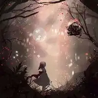 很唯美的动漫梦境背景头像图片