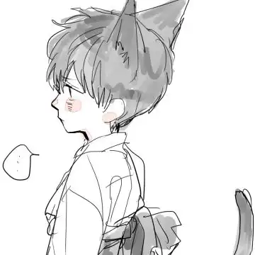 插画动漫二次元男生头像