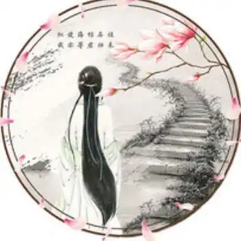 求一个男生背影水墨古风头像