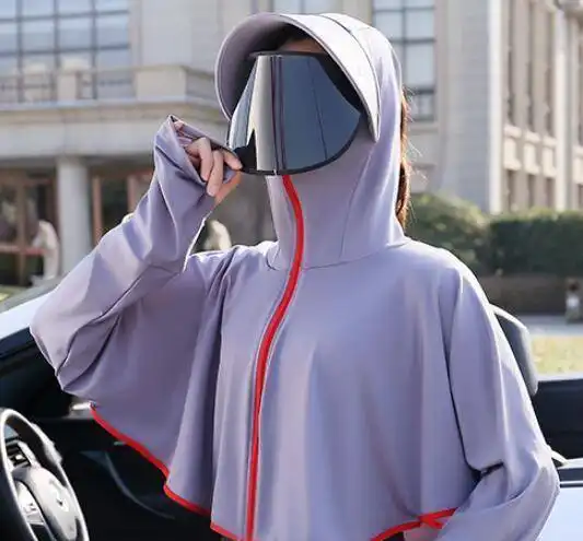 假期出游,别忘了穿上防晒衫,我媳妇也在穿,让你出街无烦恼