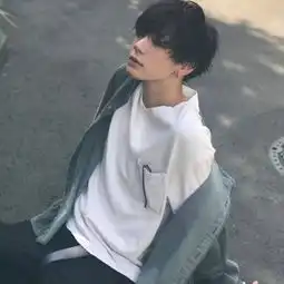 帅气中带着美丽的男生酷炫经典头像