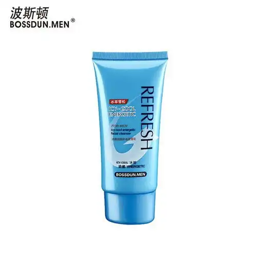 波斯顿男士冰酷动能补水洁面乳男生清爽控油洗面奶保湿