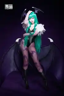 美艳爆表恶魔战士夜之女王莫妮卡cos