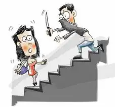 男子深夜抢劫独行女因蒙面遮眼无法逃脱被擒