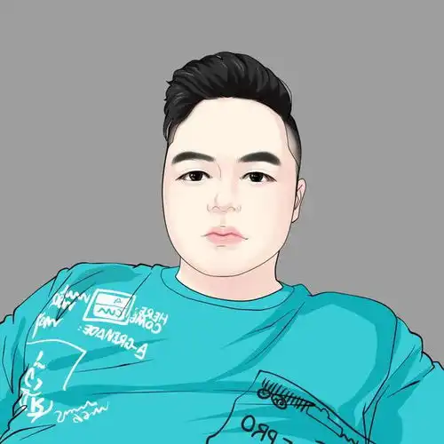 你的微信头像该换啦,适合中年大叔的真人手绘漫画头像,简约低调