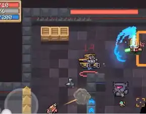 元气骑士满级随从体形超大配红武轰炸机,人间兵器