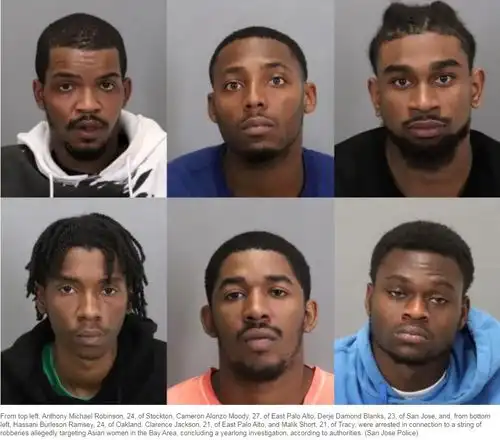 仇恨犯罪美国加州一抢劫团伙专挑亚裔女性抢劫,受害人多达百人