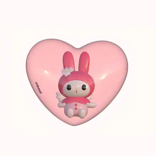 美乐蒂可爱软妹3d立体女头