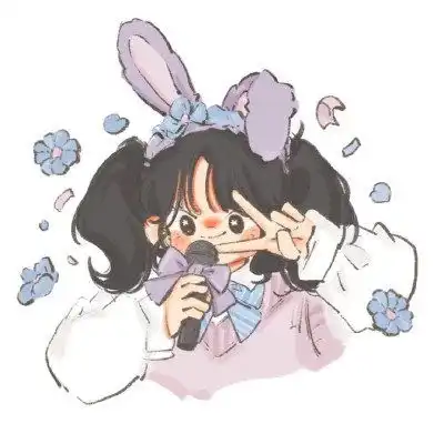 卡通漂亮闺蜜头像动漫可爱,超级可爱的卡通闺蜜头像