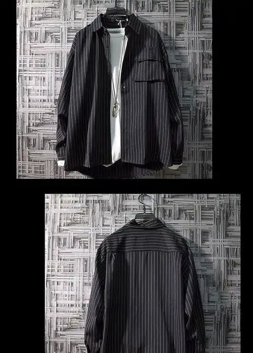 2020春季新款韩版潮流宽松慵懒风网红男生痞帅衬衣