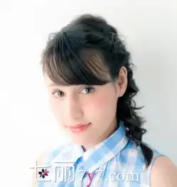森女系小清新编发韩式麻花辫也能萌萌哒