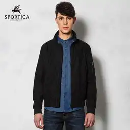 sportica斯波帝卡秋冬新款经典混纺百搭防风四色男士夹克272905图片大全邮乐官方网站