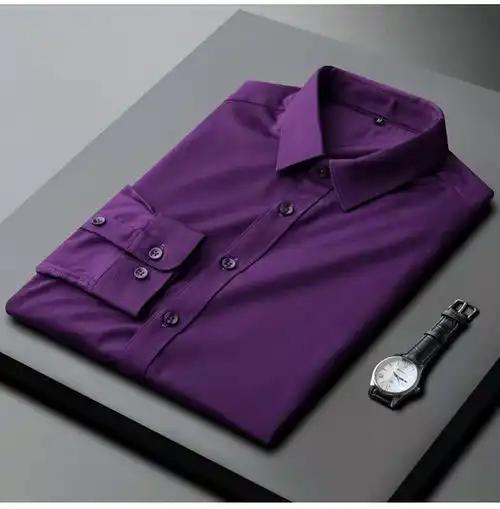 汤河之家领证登记结婚长袖衬衫男新郎伴郎婚庆礼仪服免烫红色衬衣男装