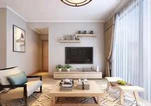 文艺男最爱木色现代简约装修80平小户型通透设计