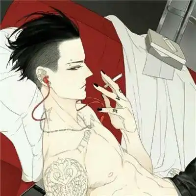 微信头像抽烟沧桑男这是最后一次想你