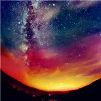 有着太多的迷,好看超美原宿星空头像图片